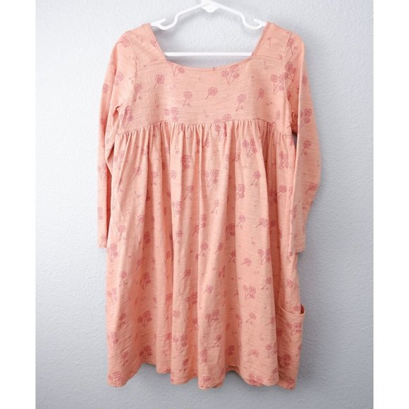 Vignette Rylie Long Sleeve Rose Dandelion Girls Dress, 7y - Picture 11 of 15